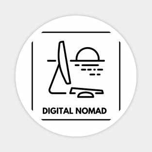 Digital Nomad Magnet